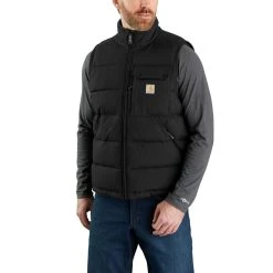 'Carhartt' Men's Montana Loose Fit Insulated Vest - Black