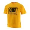 'Caterpillar' Men's Diesel Power Tee - Yellow / Black