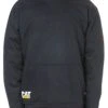 'Caterpillar' Men's Fire Resistant Hooded Sweatshirt - Black