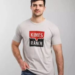 'Kimes Ranch' Men's Explicit Warning Tee - Grey Silk