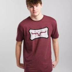 'Kimes Ranch' Men's Boneyard Tee - Cardinal