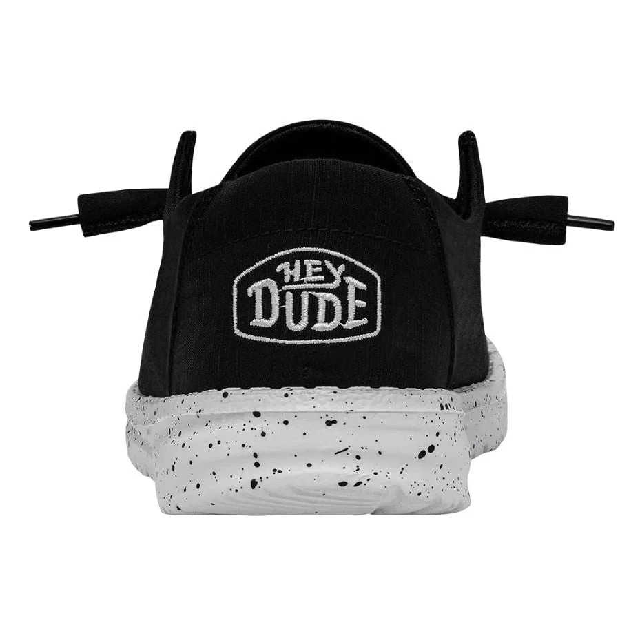 'Hey Dude' Women's Wendy Slub Canvas - Black - Image 5