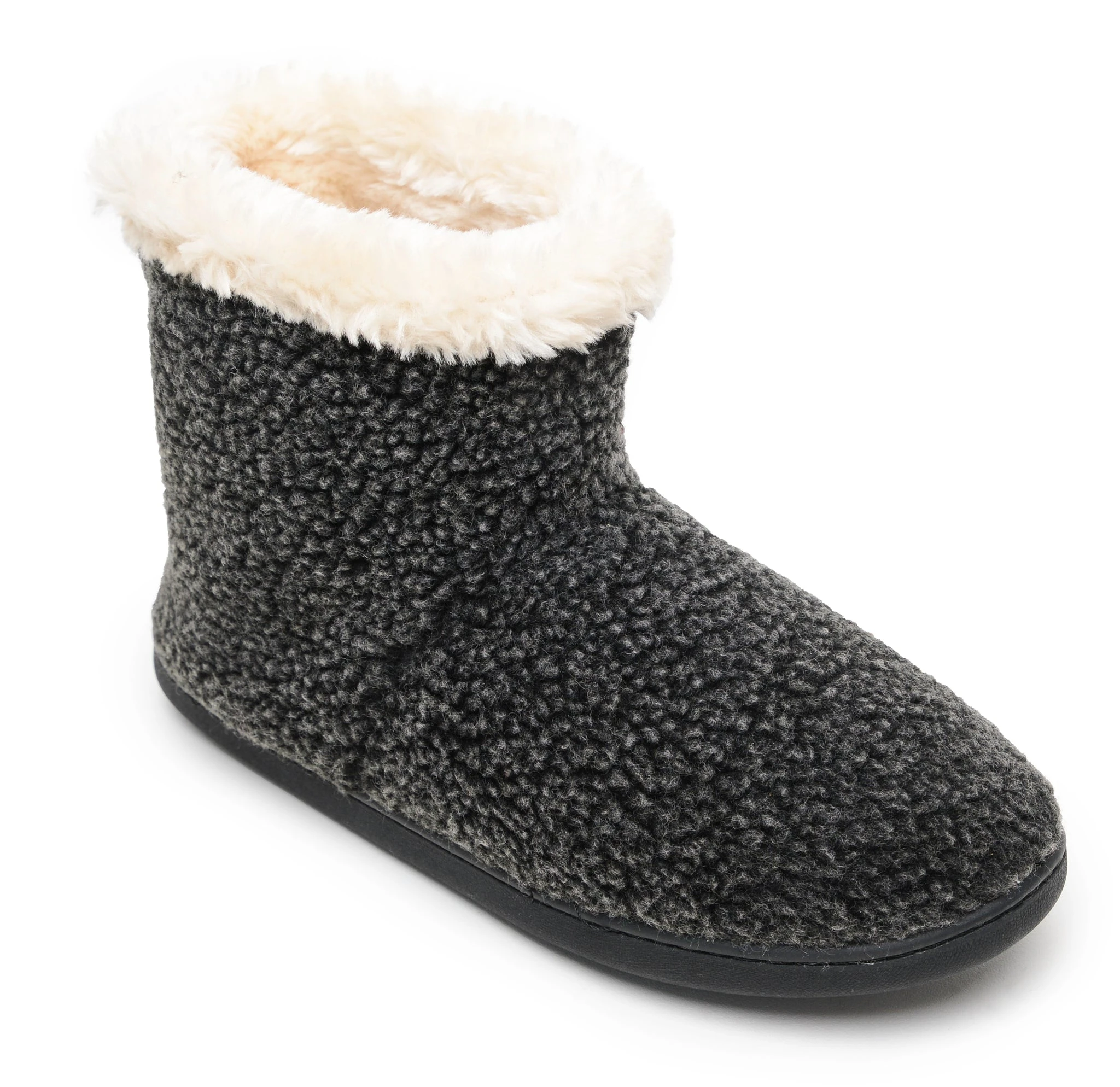 Minnetonka Moccasin Co 'Minnetonka' Women's Betty Slipper - Charcoal