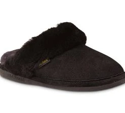 'Old Friend Footwear' Women's Scuff - Black / Grey