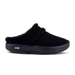'OOFOS' Women's OOcoozie Mule Shoe - Black