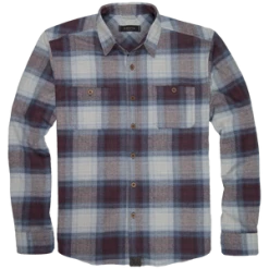 'Dakota Grizzly' Men's Grant Button Down Flannel - Thistle