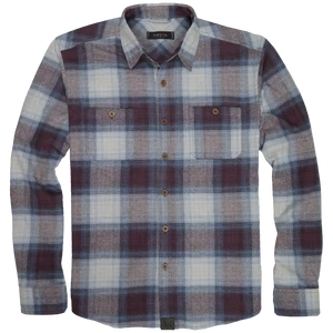'Dakota Grizzly' Men's Grant Button Down Flannel - Thistle