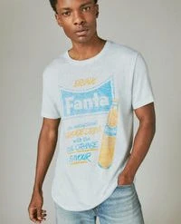 Lucky Brand Jeans 'Lucky Brand' Men's Fanta Graphic Tee - Skyway