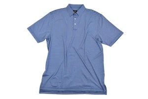 FX Fusion 'F/X Fusion' Men's 3 Color Stripe Polo - Blue