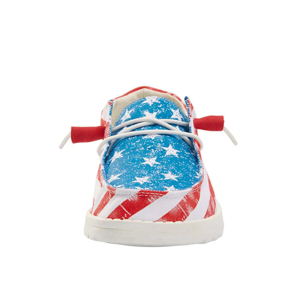 'Hey Dude' Women's Wendy - Star Spangled - Image 4