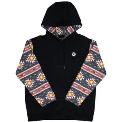 'Hooey' Men's "Summit" Hoody - Black / Red