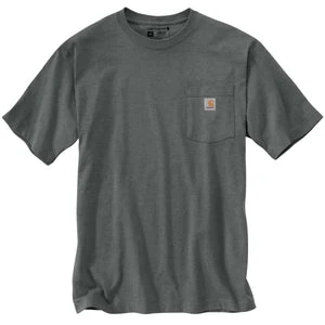 'Carhartt' Men's Loose Fit Heavyweight Pocket T-Shirt - Elm Heather