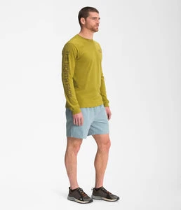 'The North Face' Men's Long Sleeve Hit T-Shirt - Matcha Green