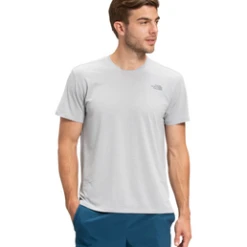 'The North Face' Men's Wander T-Shirt - Light Grey Heather
