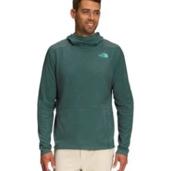 'The North Face' Men's Big Pine Midweight Hoodie - Wasabi Heather