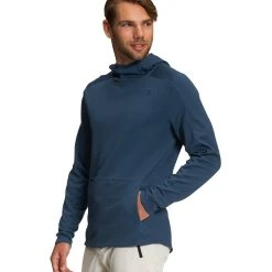 'The North Face' Men's Big Pine Midweight Hoodie - Shady Blue Heather