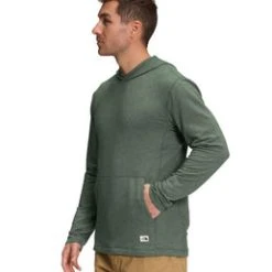 'The North Face' Men's Terry Hoodie - Thyme Heather