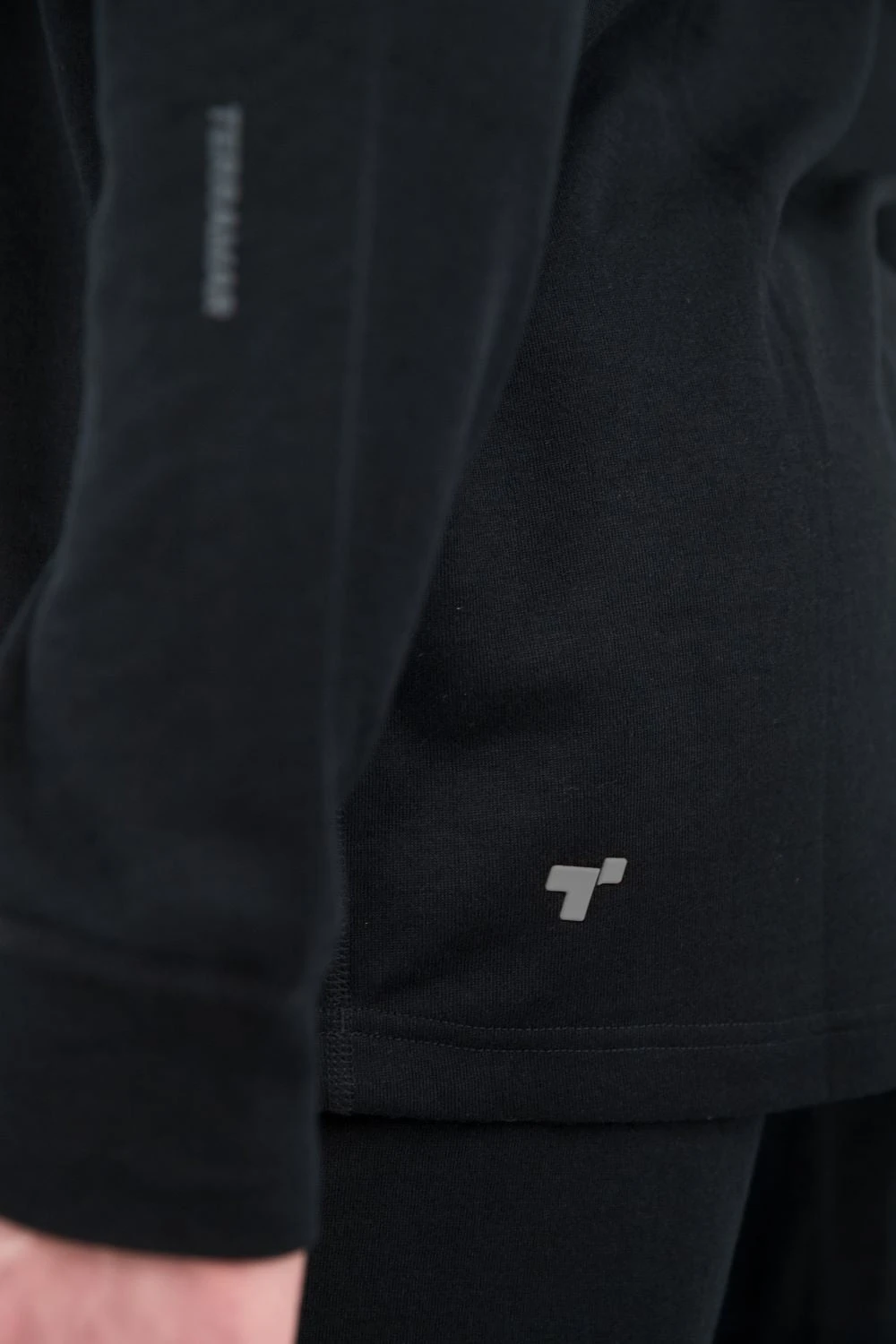 TERRAMAR BASE LAYER 'Terramar' Men's 2.0 Thermapeak® Heritage Crew - Black - Image 3