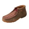 Twisted X Boots 'Twisted X' Women's Diamond Chukka Driving Moc - Bomber / Mahogany