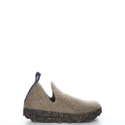 'Asportuguesas' Women's City Tweed Slip On - Taupe