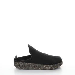 'Asportuguesas' Women's Round Toe Slide - Black
