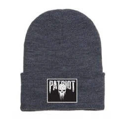 Howitzer Clothing 'Howitzer' Men's Patriot Beanie - Charcoal