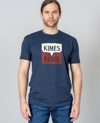 'Kimes Ranch' Men's Explicit Warning Tee - Midnight Navy
