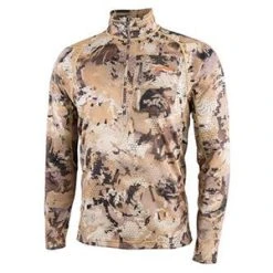 SITKA WEAR AND EQUIPMENT 'Sitka' Men's Core Midweight Zip T-Shirt - Waterfowl : Marsh