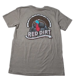 'Red Dirt Hat Company' Men's Strut Tee - Grey