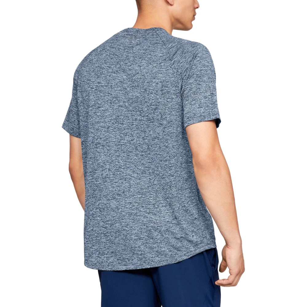 'Under Armour' Men's Tech 2.0 Tee - Academy / Steel - Image 2