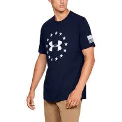 'Under Armour' Men's Freedom Logo T-Shirt - Academy