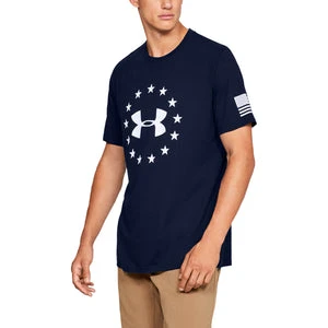 'Under Armour' Men's Freedom Logo T-Shirt - Academy