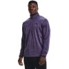 'Under Armour' Men's 1/2 Zip Fleece - Twilight Purple / Black