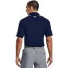 'Under Armour' Men's T2G Blocked Polo - Academy / White