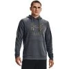 'Under Armour' Men's Freedom Fleece Hoodie - Pitch Gray / Toddy Green