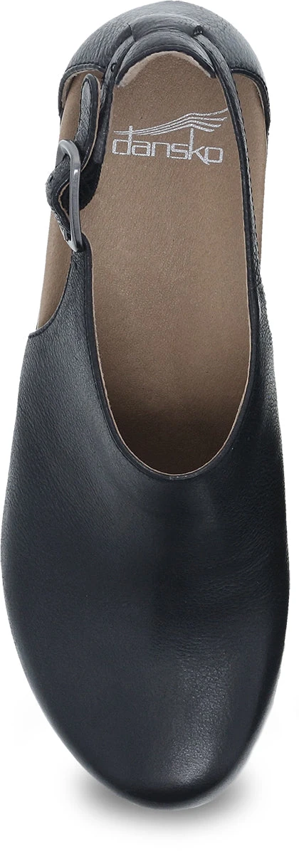 'Dansko' Women's Sassy - Black Milled Burnished Nubuck - Image 2